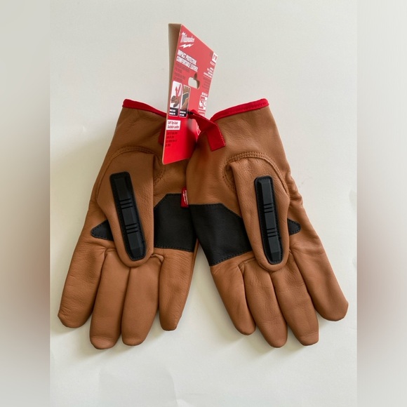 NWT Milwaukee impact cut level 3 goatskin leather gloves - Picture 8 of 9